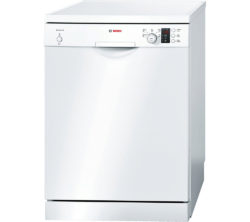 BOSCH SMS50C22GB Full-size Dishwasher - White